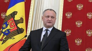 Президент Молдовы Игорь Додон в Москве, 17 января 17