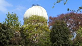 El Domo de Cebolla del Observatorio de Greenwich