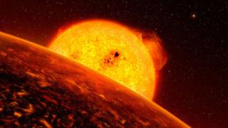 The first super-Earth identified as a rocky exoplanet