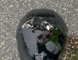 Патрулирование Шоссе Флориды отправило фотографию разрушенного шлема
