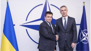 Павло Клімкін і генсек НАТО Єнс Столтенберг