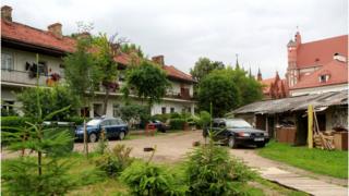 Дворики в Ужуписе на редкость уютные