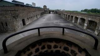 The former Nazi extermination camp at Mauthausen, in northern Austria, 23 November 2018