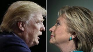Donald Trump, Hillary Clinton