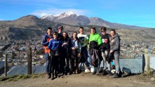 Golygfeydd godidog Patagonia wedi codi argraff ar bawb