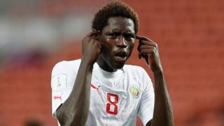 Sidy Sarr, lors de la Coupe du monde 2015 des moins de 20 ans, en Nouvelle-Zélande