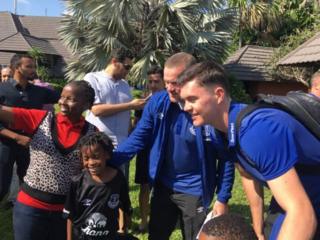 Ana ta yi wa Rooney maraba