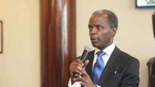 Mukaddashin shugaban kasa Yemi Osibanjo