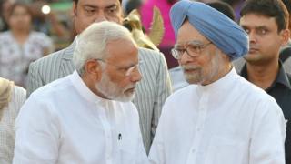 नरेंद्र मोदी, मनमोहन सिंह, Narendra Modi, Manmohan Singh