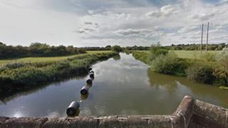 River Avon near Eckington