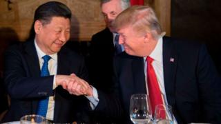 Trump y Xi Jinping