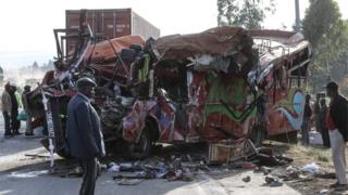 Ajali ya barabarani yauwa watu 36 nchini Kenya