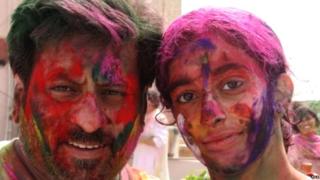 ARUSHI WITH FATHER
