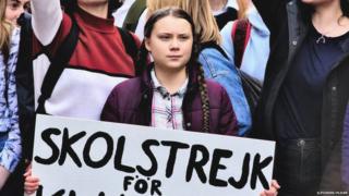 Greta Thunberg in Paris, February 2019