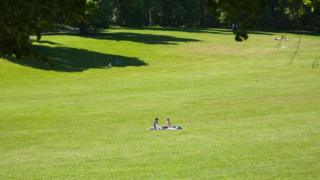 Personas en un parque