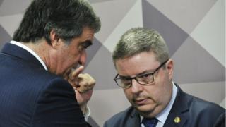 Cardozo e Anastia conversam na Comissão Especial de Impeachment do Senado