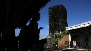 Grenfell Tower from Latimer Road station