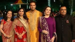 ముకేశ్ కుమార్తె వివాహం