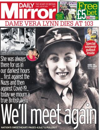 Mirror 19 June