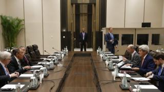 Sergei Lavrov ve John Kerry