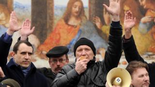 Акция протеста в Белоруссии