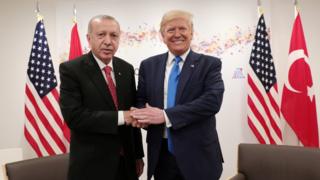 Erdoğan və Trump - Osaka, 2019