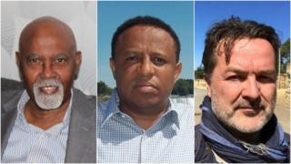 አቶ የሱፍ ያሲን፣ ዶ/ር ሰማኸኝ ጋሹ እና ፕሮፌሰር ሼትል ትሮንቮል
