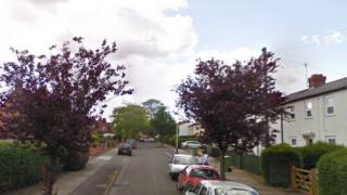 Byron Road, from where the masked attackers fled the scene