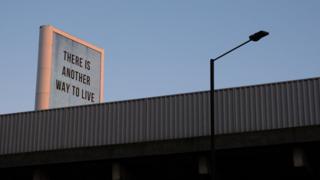 There is another way to live sign