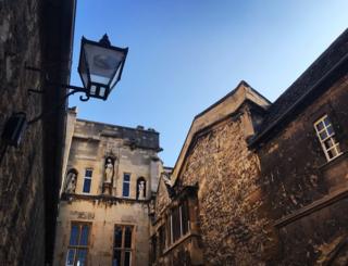 New College, taken from Queen's Lane
