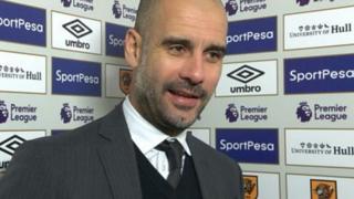 Kocin Manchester City Pep Guardiola