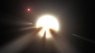 Caídas de luz en estrella