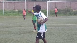 Dany Nibimenya amenyereza umugwi w'abigeme batarenza imyaka 20