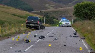 Crash scene
