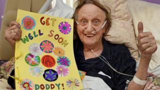 Sir Ken Dodd in hospital