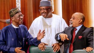 Lai Mohammed na Chris Ngige
