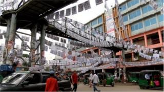 সিলেট নগরীর সবখানেই চোখে পড়বে এমন দৃশ্য