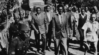 Jean-Baptiste Ndahindurwa ne sarkin karshe na Rwanda kafin a haramta sarauta a kasar