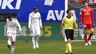Eibar ta doke Madrid 3-0