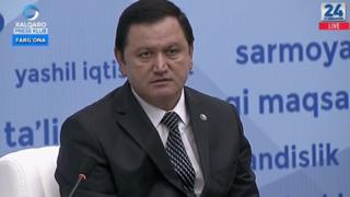 Фарғона вилоят ҳокими ШУҳрат Ғаниев