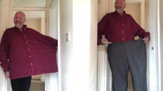 Jason perdió 89 kilogramos en dos años.