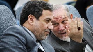 یحیی رحیم صفوی مشاور نظامی آیت الله علی خامنه ای و عباس عراقچی معاون وزارت خارجه ایران درباره بحران آب سخنرانی کرده اند