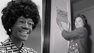 Shirley Chisholm and Patsy Mink