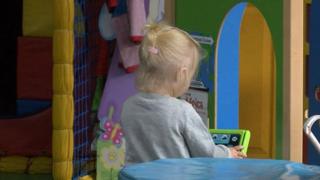 Child in Welsh nursery