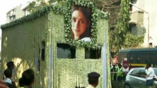 ஸ்ரீதேவி இறுதி ஊர்வலம்