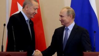 Putin y Erdogan