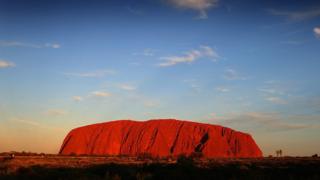 Uluru.