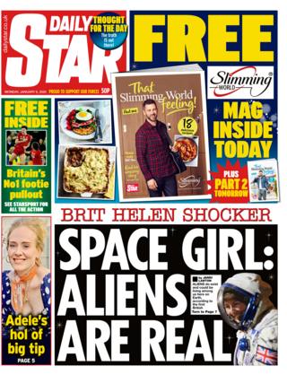 Star front page 6 January 2020