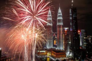 Las Torres Petronas, en Kuala Lumpur.