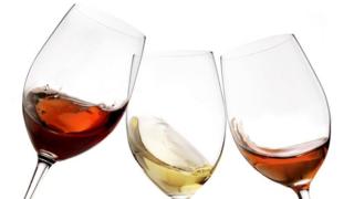 taças de vinho